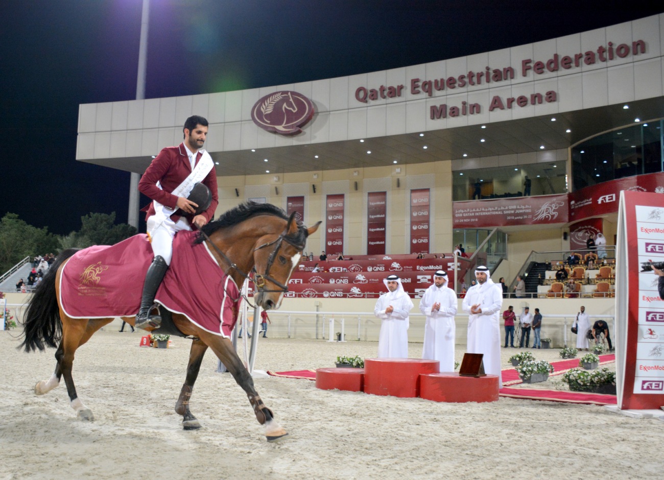 2018.11.26.99.99 Doha CSI 2 GP Cel Hamad Ali Al Attiayah &amp; Clinton QEF Lofti Garsi